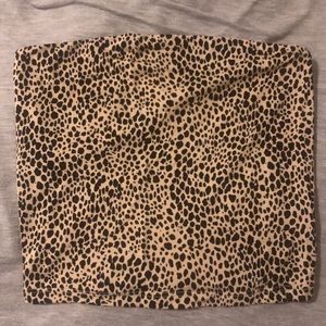 American Eagle outfitters cheetah tube top